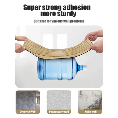 3D Wood Slat Wall Panels, Self-Adhesive, Removable, Waterproof Buy 1, Get 6 Premium Panels for Only £7! (30cm x 60cm)