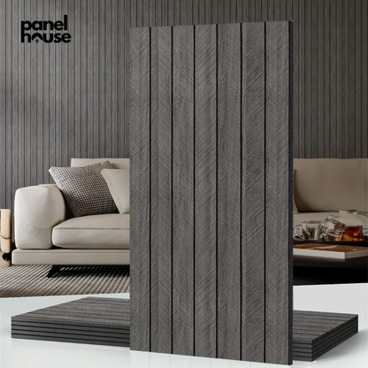 3D Wood Slat Wall Panels, Self-Adhesive, Removable, Waterproof Buy 1, Get 6 Premium Panels for Only £7! (30cm x 60cm)