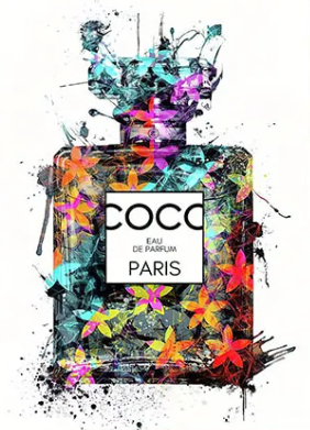 Premium Wall Art - Black Coco Range (Multiple Sizes Available)