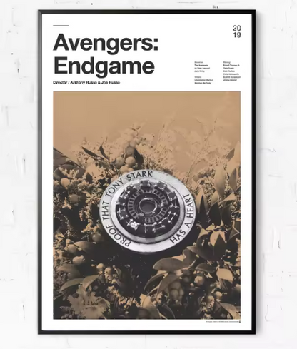 Premium Wall Art - Iconic Rewinds: Minimalist Poster Collection of Classic Films & Series (Multiple Sizes Available)