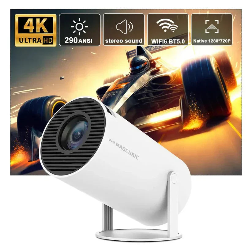 Magcubic Portable Projector HY300 Pro 4K + Gift [End Today]