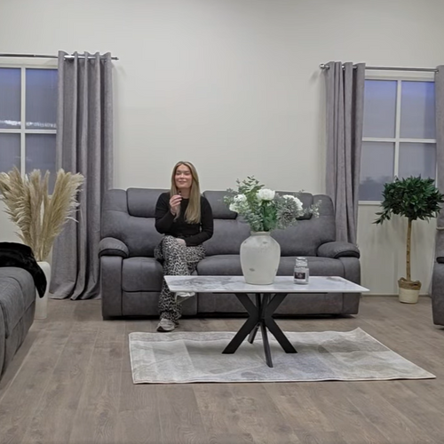 The Albly 3+2+1 Recliner Sofa Set